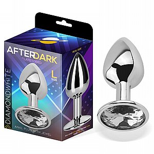 פלאג אנאלי כסוף טיטניום L פלאג אנאלי כסוף טיטניום L